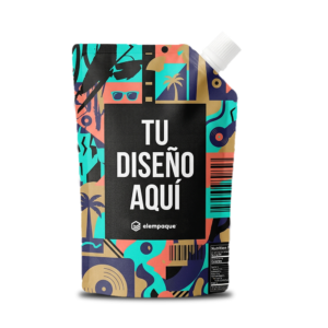 FUNDAS STAND UP O DOYPACK CON VÁLVULA DOSIFICADORA